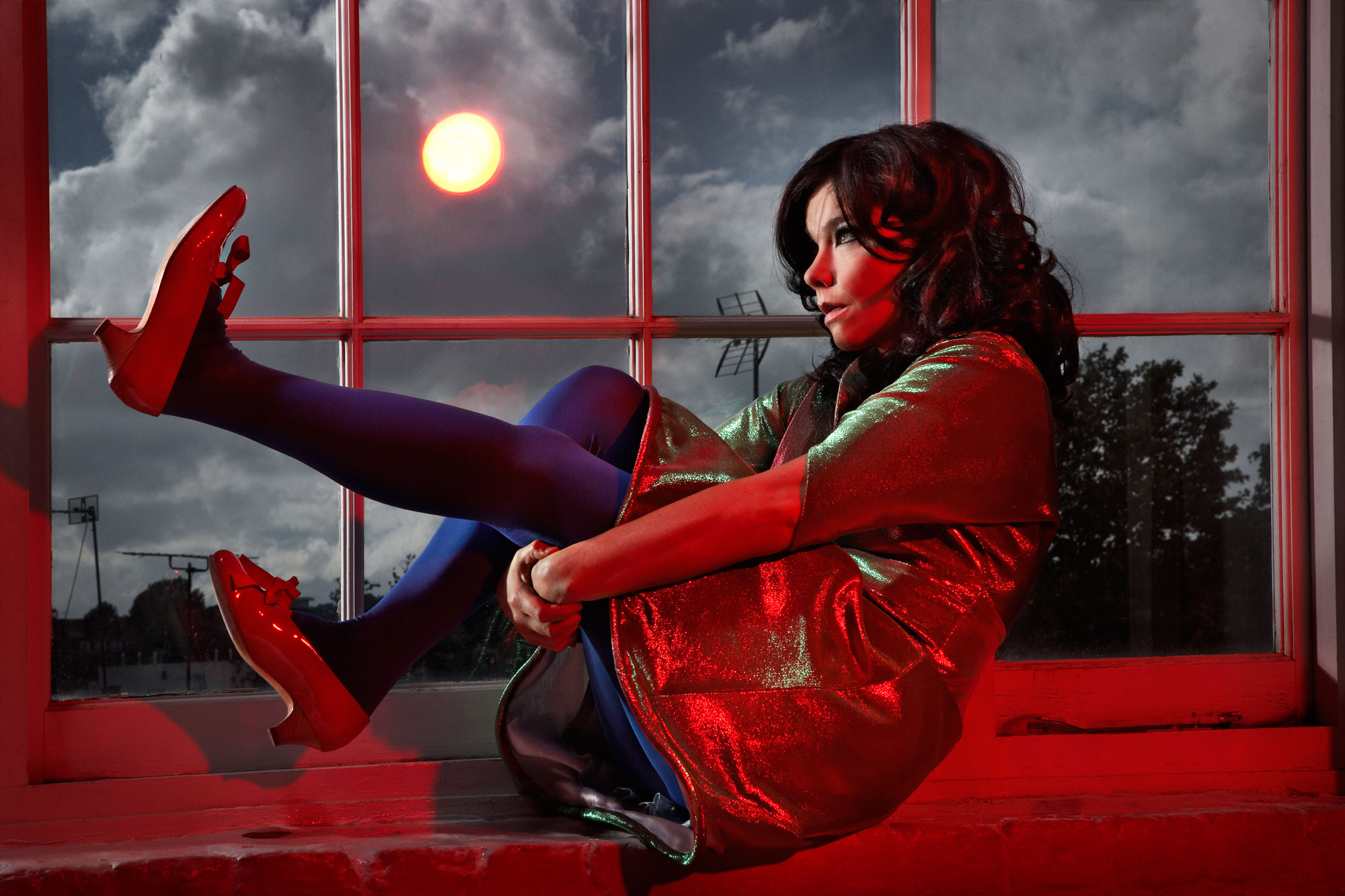 Björk i London fotograferet af Søren Solkær